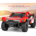 WLTOYS A313 1:12 Scale 2.4G 2WD 35km/h High power 390 motor Rechargeable Shockproof RC Short Truck Off-road Car RTR SJY-A313